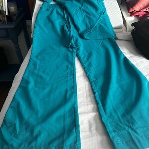 Fig Teal colored scrubs